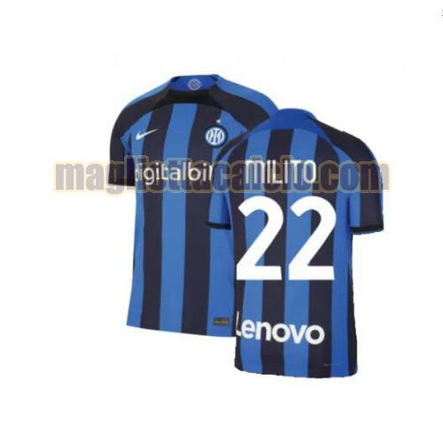 maglia milito 22 inter milan uomo prima 2022-2023