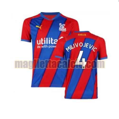 maglia milivojevic 4 crystal palace uomo prima 2021-2022