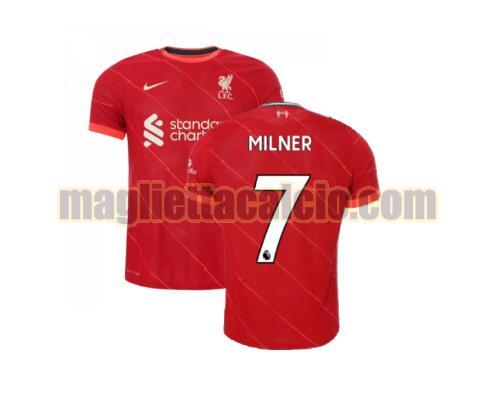 maglia milner 7 liverpool uomo prima 2021-2022