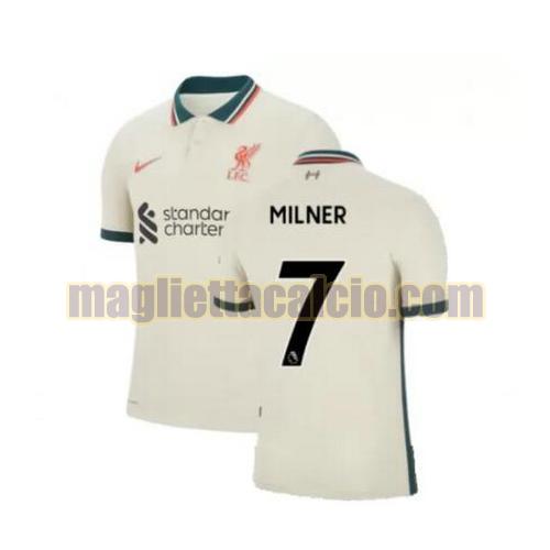 maglia milner 7 liverpool uomo seconda 2021-2022