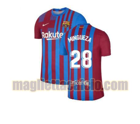 maglia mingueza 28 barcellona uomo prima 2021-2022