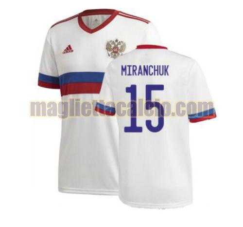 maglia miranchuk 15 russia uomo seconda 2020-2021