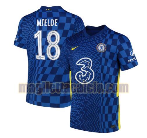 maglia mjelde 18 chelsea uomo prima 2021-2022