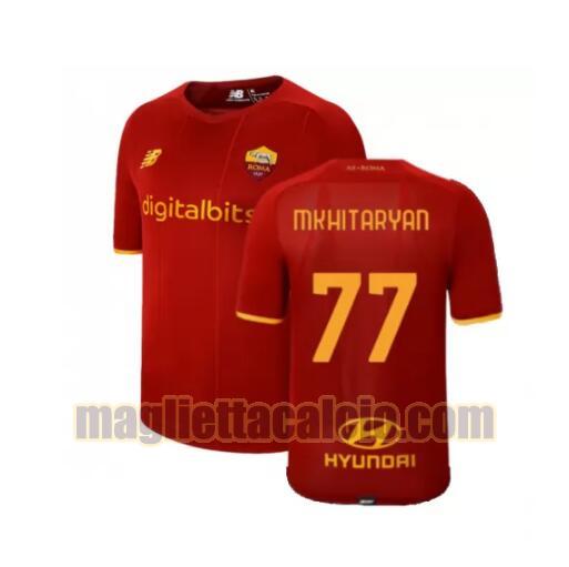 maglia mkhitaryan 77 as roma uomo prima 2021-2022