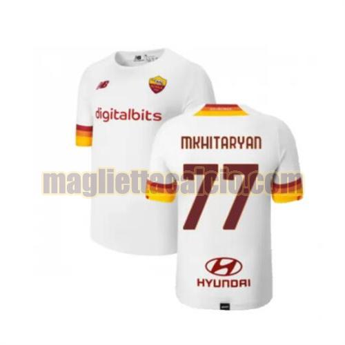 maglia mkhitaryan 77 as roma uomo seconda 2021-2022