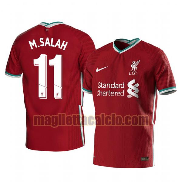 maglia mohamed salah 11 liverpool uomo prima 2020-2021