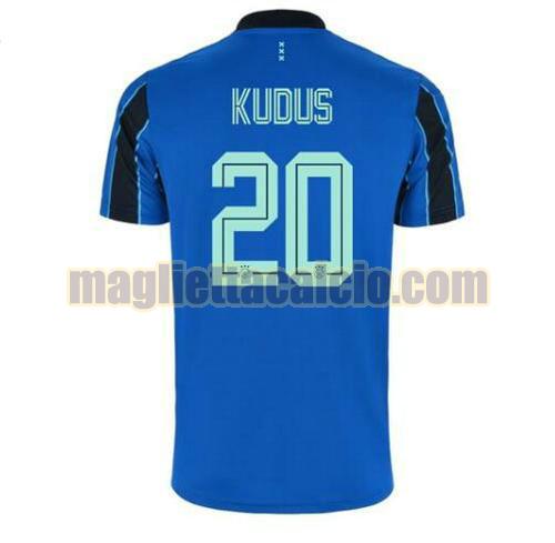 maglia mohammed kudus 20 ajax uomo seconda 2021-2022