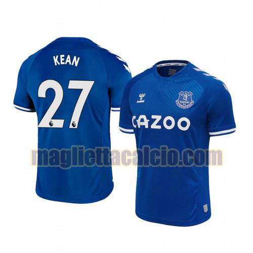 maglia moise kean 27 everton uomo prima 2020-2021