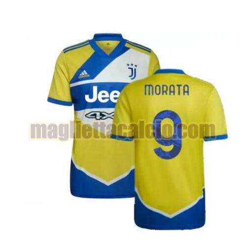 maglia morata 9 juventus uomo terza 2021-2022