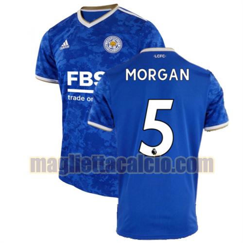 maglia morgan 5 leicester city uomo prima 2021-2022