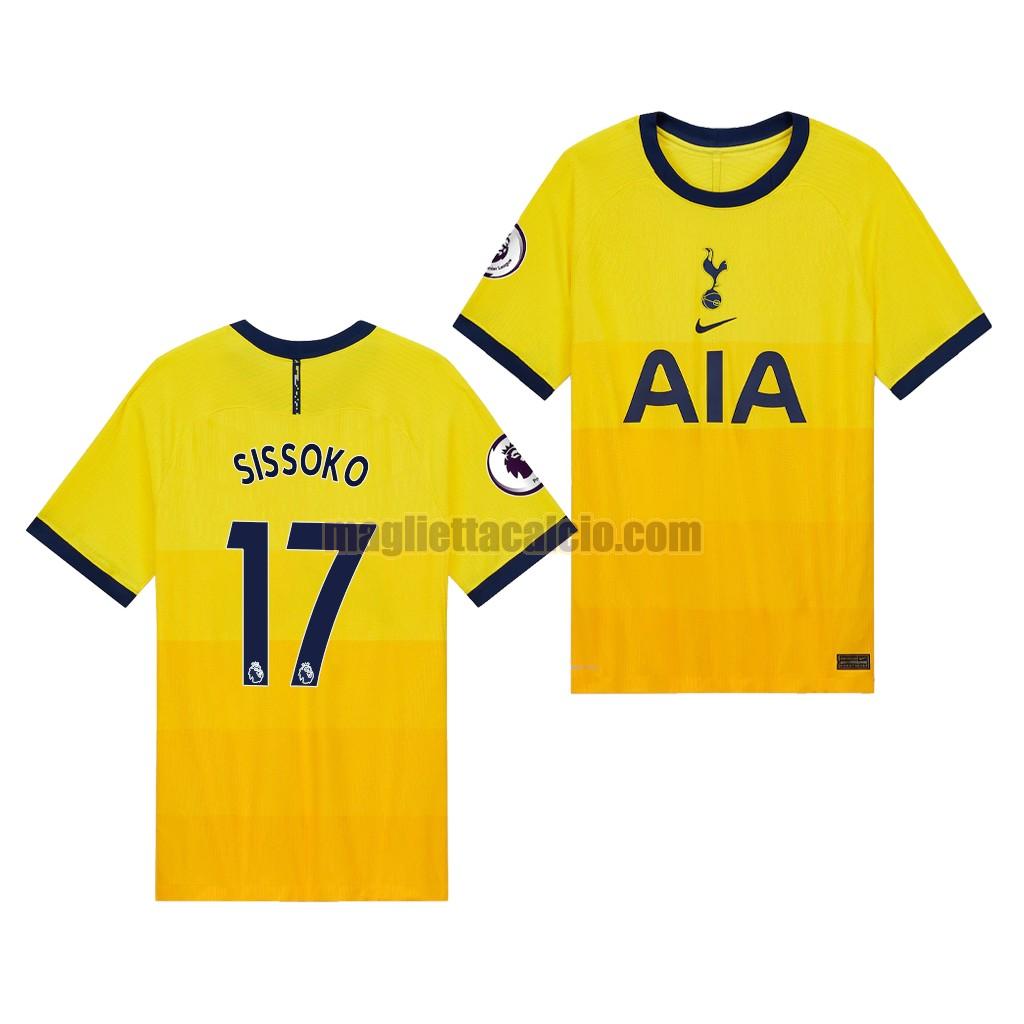 maglia moussa sissoko 17 tottenham hotspur uomo terza 2020-2021