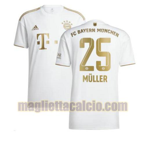 maglia muller 25 bayern monaco uomo seconda 2022-2023