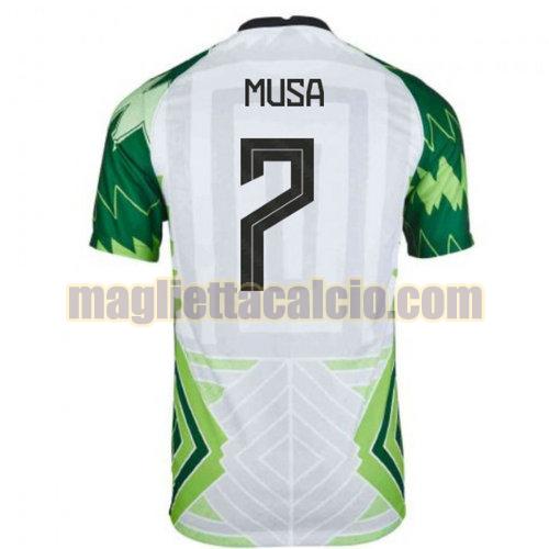 maglia musa 7 nigeria uomo prima 2020-2021