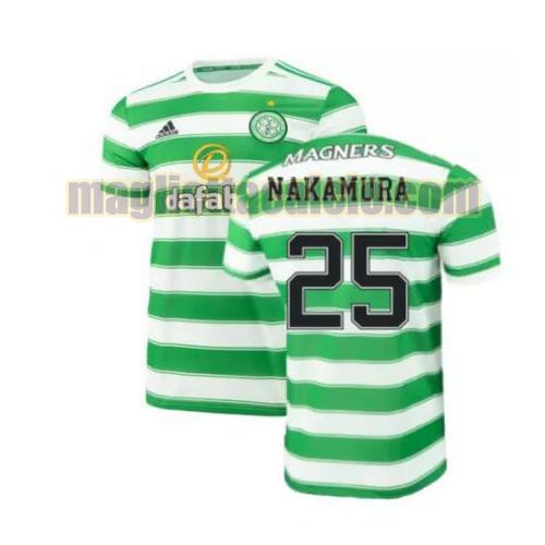 maglia nakamura 25 celtic uomo prima 2021-2022