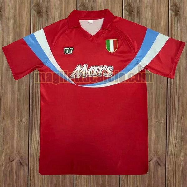 maglia napoli rosso terza 1990-1991