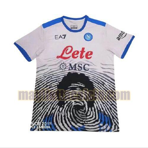 maglia napoli uomo edizione firmata bianco 2021-2022