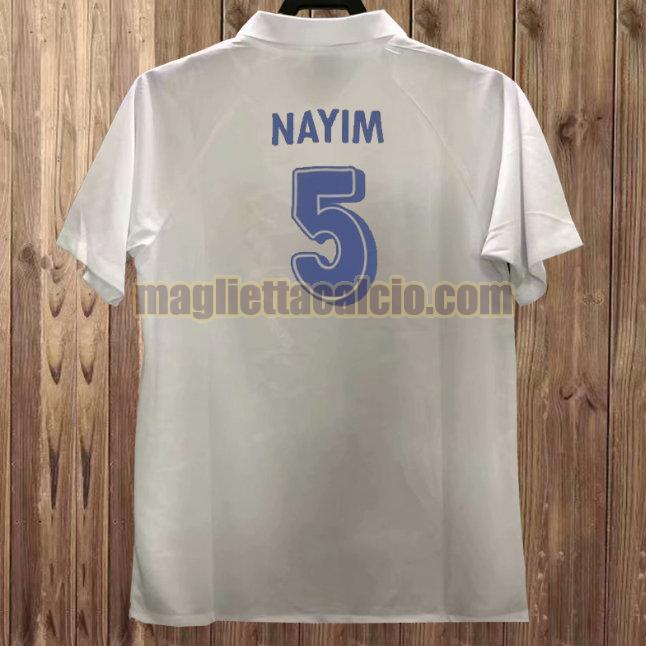 maglia nayim 5 real zaragoza grigio prima 1994-1995