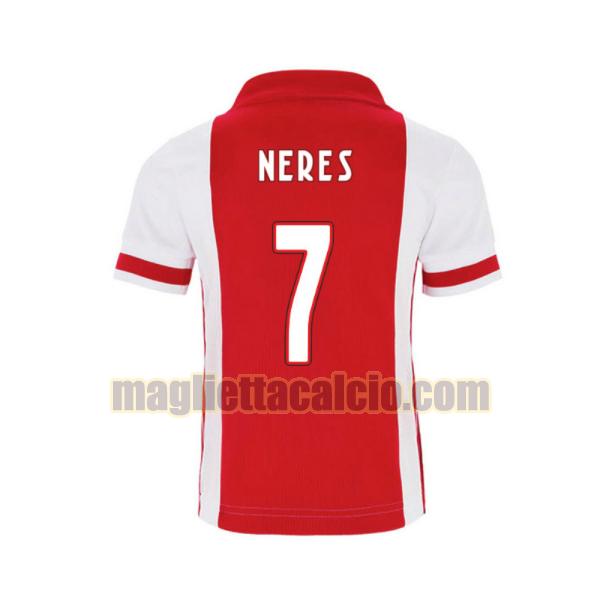 maglia neres 7 ajax uomo prima 2020-2021