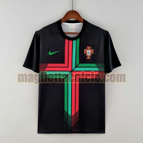 maglia nero portogallo uomo concept 2022-2023