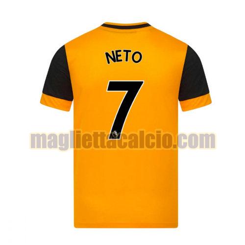 maglia neto 7 wolverhampton uomo prima 2020-2021