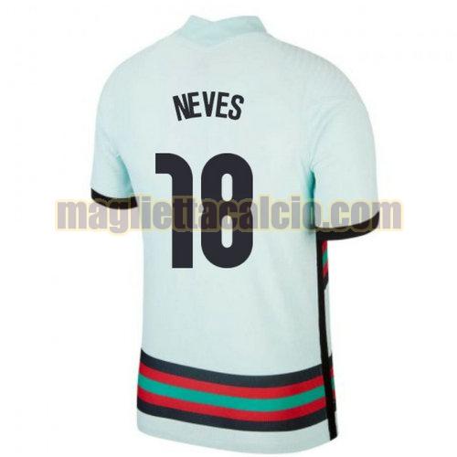 maglia neves 18 portogallo uomo seconda 2020-2021