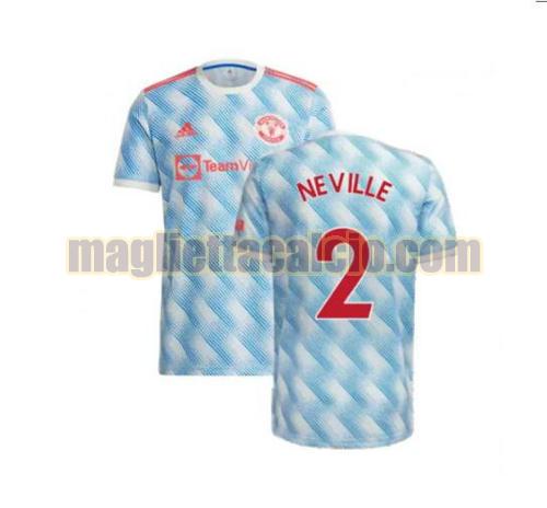 maglia neville 2 manchester united uomo seconda 2021-2022