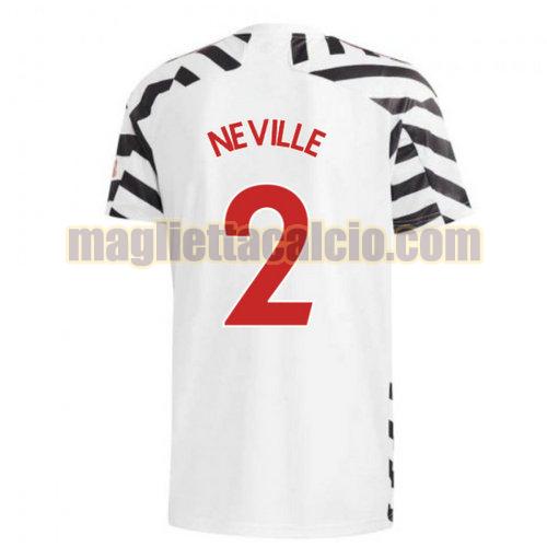 maglia neville 2 manchester united uomo terza 2020-2021