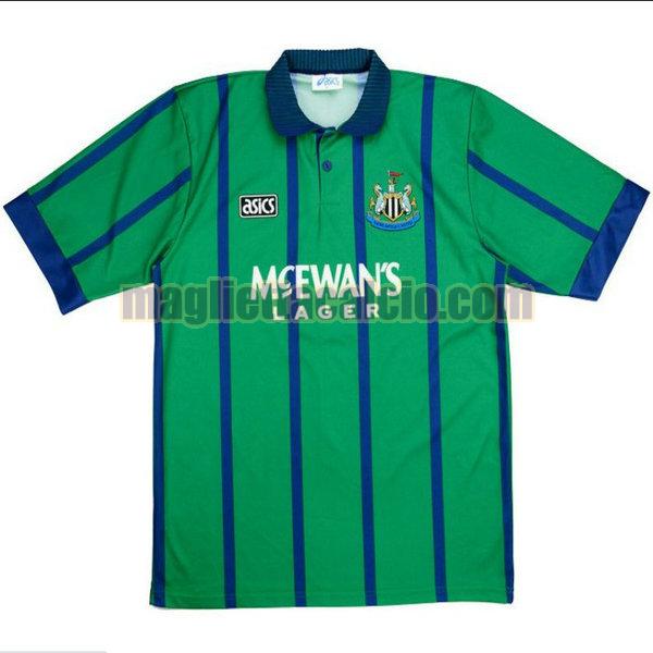 maglia newcastle united verde terza 1993-1995