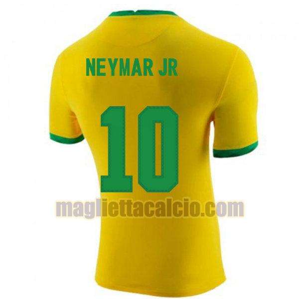 maglia neymar jr 10 brasile uomo prima 2020-2021