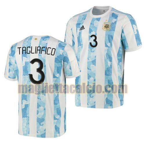 maglia nicolas tagliafico 3 argentina uomo prima 2021-2022