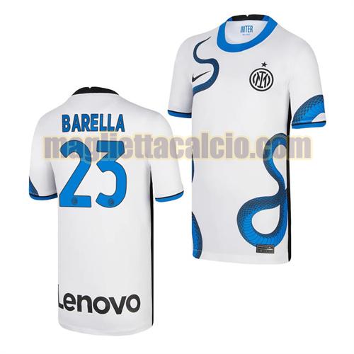 maglia nicolo barella 23 inter milan uomo seconda 2021-2022