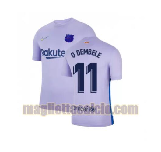 maglia o dembele 11 barcellona uomo seconda 2021-2022