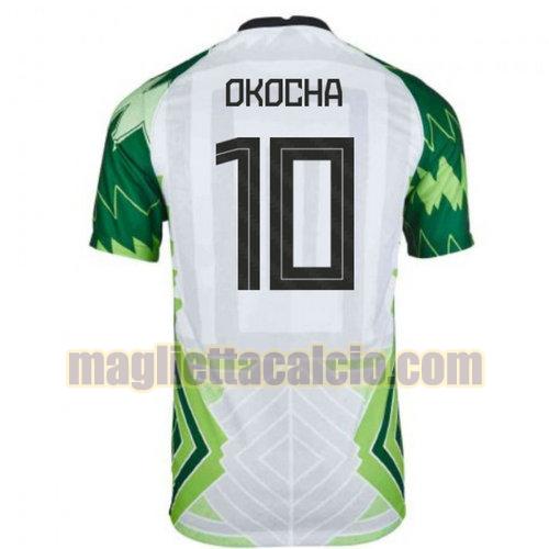 maglia okocha 10 nigeria uomo prima 2020-2021