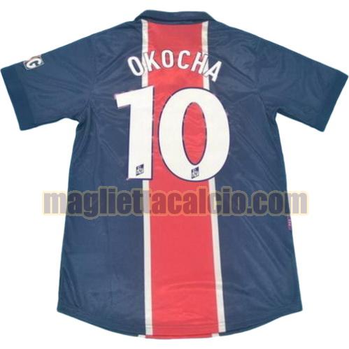 maglia okocha 10 paris saint germain uomo prima divisa 1998-1999