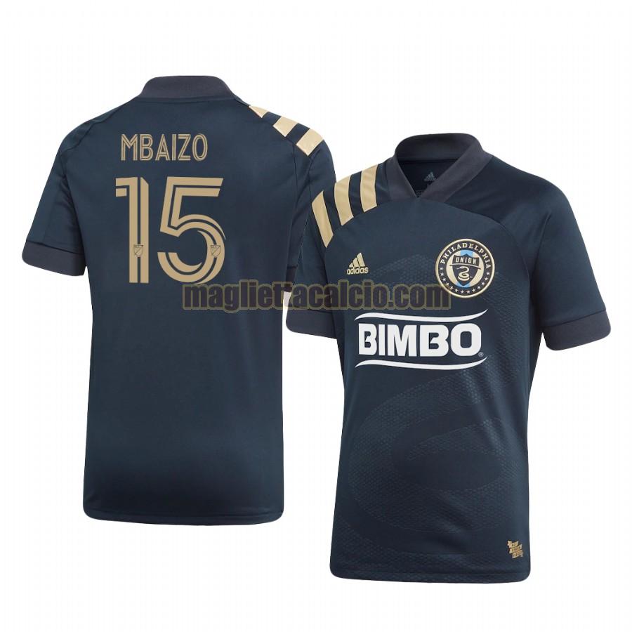 maglia olivier mbaizo 15 philadelphia union uomo prima 2020-2021