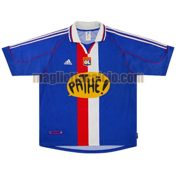 maglia olympique lyon uomo blu terza 2000-2001