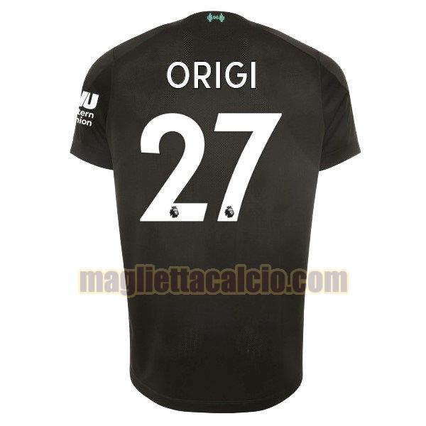 maglia origi 27 liverpool uomo terza divise 2019-2020