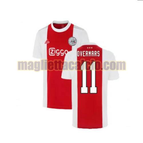 maglia overmars 11 ajax uomo prima 2021-2022