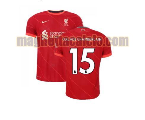 maglia oxlade chamberlain 15 liverpool uomo prima 2021-2022