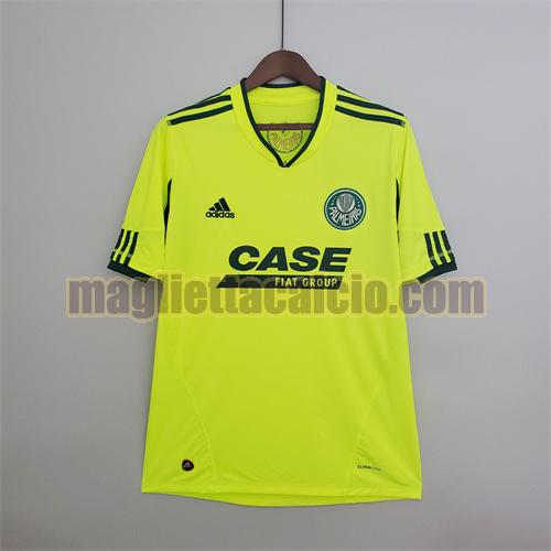 maglia palmeiras uomo prima verde fluorescente 2010-2011