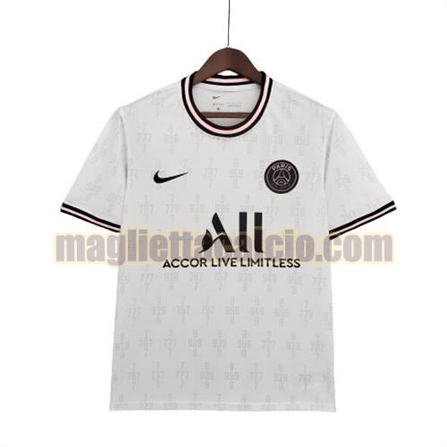 maglia paris saint germain uomo tuta bianco 2021-2022