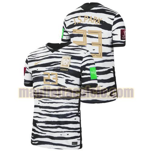 maglia park ji soo 23 corea uomo seconda 2021-2022
