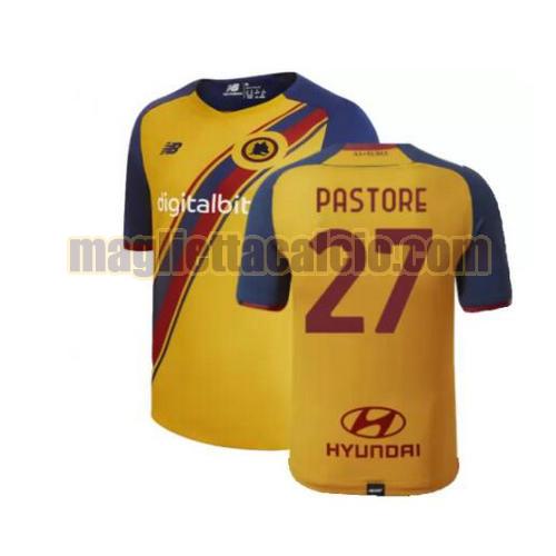 maglia pastore 27 as roma uomo terza 2021-2022