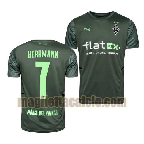 maglia patrick herrmann 7 borussia mönchengladbach uomo seconda 2021-2022