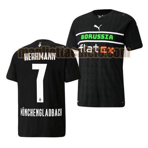 maglia patrick herrmann 7 borussia mönchengladbach uomo terza 2021-2022