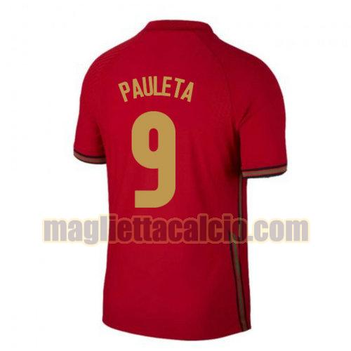 maglia pauleta 9 portogallo uomo prima 2020-2021