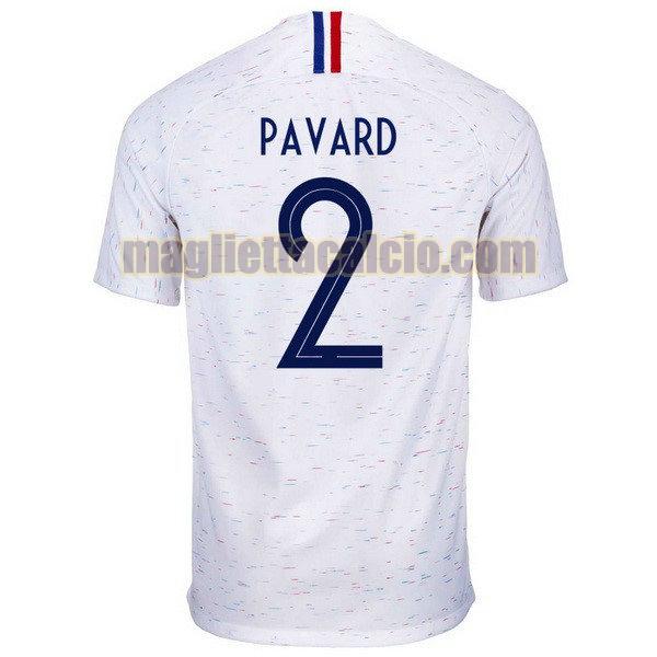 maglia pavard 2 francia uomo seconda divise 2018