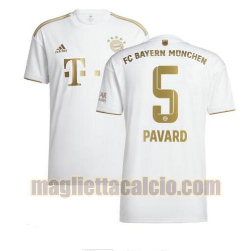 maglia pavard 5 bayern monaco uomo seconda 2022-2023