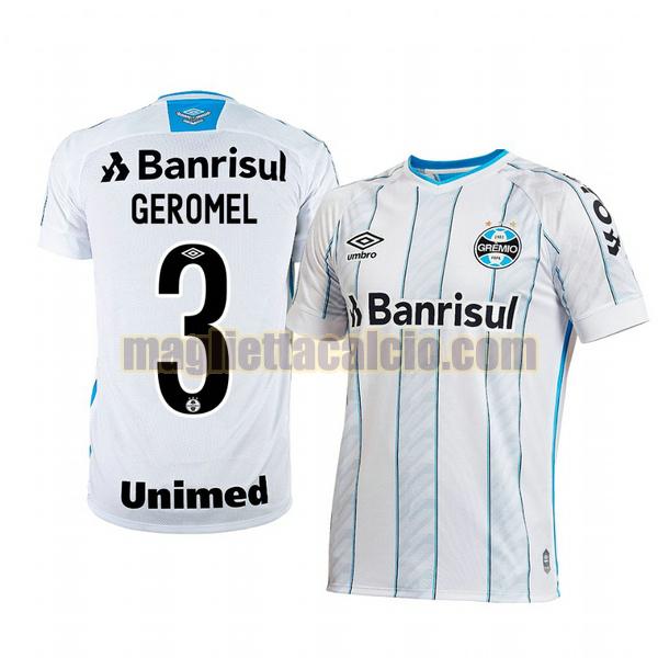 maglia pedro geromel 3 gremio uomo seconda 2020-2021