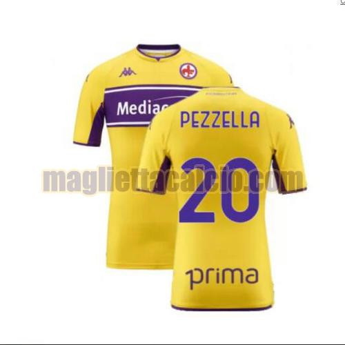 maglia pezzella 20 fiorentina uomo terza 2021-2022